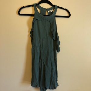 Charlotte Russe Green Blue Romper S